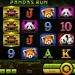 pandas run slot